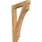 Ekena Millwork Imperial Arts & Crafts Rough Sawn Outlooker, Western Red Cedar, 6"W x 32"D x 44"H OUT06X32X44IMP03RWR - alternate 1